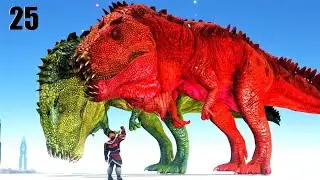 RUBY SAURIAN BRUTE WYVERN & HOLOGRAPHIC GORGON! | DRAGON GODS | ARK SURVIVAL EVOLVED MODDED E25