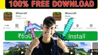 finstly how to dowlod Minecraft for free with proof #mcpep#shorts#finstly