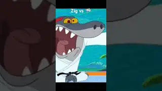 zig vs sharko 🦈#attitude #fighting #shorts #youtubeshorts