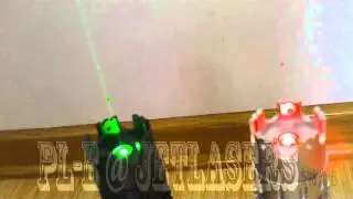 635nm 532nm PL-E lasers test