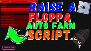 Raise A Floppa Script GUI Roblox | Auto Farm | Auto Collect | Auto Feed | Unlimited Money