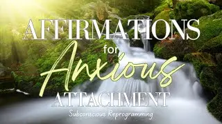Affirmations for Healing Anxious Preoccupied Attachment Style: Subconscious Mind Reprogramming