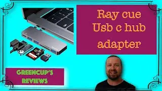Product Review | RayCue USB C Hub Adapter for MacBook Pro/Air 2020 2019 2018 | 5 Stars