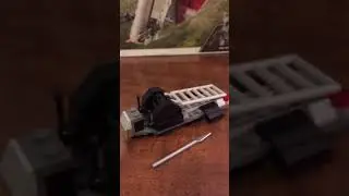 Slave one display stand stop motion build