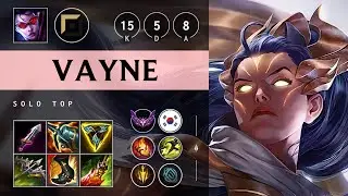 Vayne Top vs Gangplank - KR Master Patch 25.14