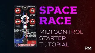 Alexander Space Race Basic MIDI Setup with @PIRATEMIDI #BRIDGE6