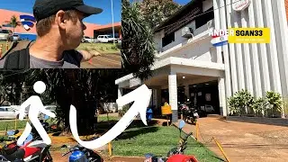 Trajeto andando do Fortis km4 até a Interpol em Ciudad del Este no #paraguai  🇵🇾