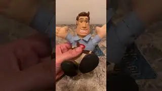For eBay Talking Mr Wonderful plush demo