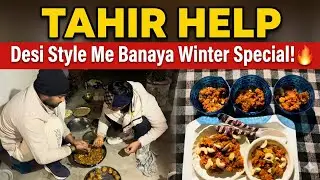 Winter Special Desi Style 🔥 | Gajar Ka Halwa & Dry Fruit Laddu #tahirhelp #vlog @TahirHelp-d3e 