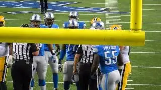 Green Bay Packers vs. Detroit Lions: Nick Fairley Sacks Matt Flynn