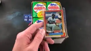 WEIRD, UNMARKED 1990 TOPPS BOX NNOF SEARCH!
