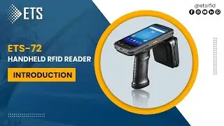 ETS-72 | Handheld UHF RFID Reader with Barcode & NFC | Eco Track Systems