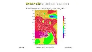 &ldquo;Next 3 Days Mysterious: Minimum  & Maximum Temperature Model Prediction&rdquo;.Credit by  @MCERC ​