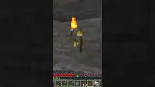 This guy is mean for setting my beautiful house on fire ☹️ #minecraft #gaming #dwellers #horror