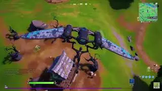 How to complete the Travel 100 meters on a Witch Broom challenge in Fortnite battle royale