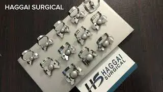 Basic Rubber Dam Clamps With Tray Manufacture By Haggai surgical