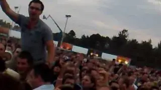 Snow Patrol at Ward Park bangor 2010 open your eyes