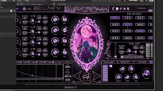 Bella FM V2 Basses // Reaktor Free User Library Synthesizer