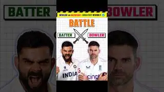 Batsman VS Bowlers - Greatest Rivalry 🥶 || #cricket #shorts