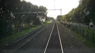 [cabinerit] A train driver's view: Heerlen - Sittard, VIRM, 16-Sep-2014.