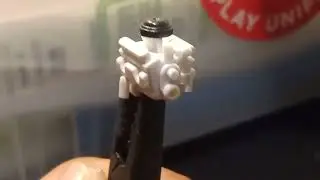 1/64th Scale Scratch Built Styrene V8 Engine