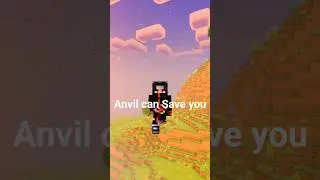 Anvil can save your life #minecraft #shorts #bd #minecraftpe #banglagameplay  #minecraftmemes #viral