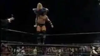 Mike Awesome - Top Rope Awesome Bomb Through The Table