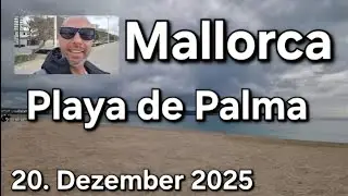🌴Playa de Palma Kompakt - 🥳Tag & Nacht am Ballermann |♥️Mallorca VLOG 20. Dezember 2025