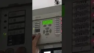 how to reset fault on Easergy relay protection Device