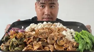Eating Beef Innards Mukbang | Naga Mukbang | Naga Food | Naga Food Mukbang | Bite Of Naga