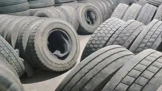 MRF radial truck tyre second hand original all ok fresh model year 2023..