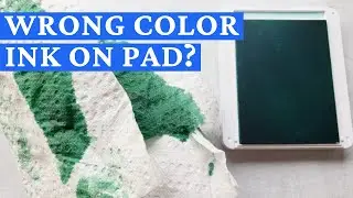 Wrong Color Ink On Your Ink Pad? Let's Fix It!
