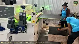 M&aacute;y Sơn l&oacute;t UV bề mặt kết hợp Sơn UV cạnh si&ecirc;u hiệu hiệu quả !!