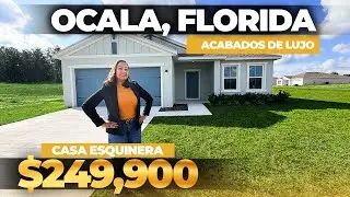 $249,900 CASA ESQUINERA Y ECONOMICA en OCALA, FLORIDA
