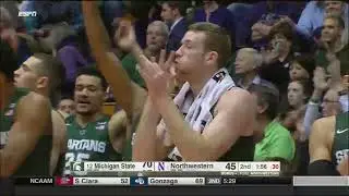 Matt McQuaid 2015-2016 Season Makes - Michigan St. - NCAA