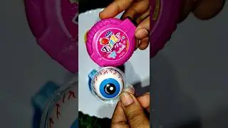 Bubble gum tape & eye Jelly candy popsicle 🍭#youtubeshorts #trending #ytshorts #shorts