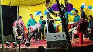 Milijuli rahab eke tina re mis Sarita stage program sirmi Durga Puja samiti sirmi night full 🌝 enjoy