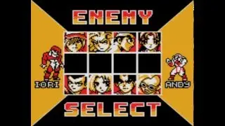 #326 Real Bout Fatal Fury Special (GB) Bosses (1/2): Iori Yagami gameplay.