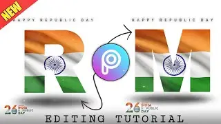 Republic Day Ai Name Art Photo Editing 26 January Name Photo Editing Instagram Viral photo 26th Jan