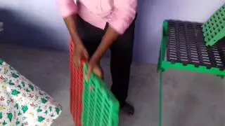 PLASTIC SLATTED FLOORING for goat farm floor mat 📲9445257164/9994112565