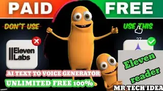 AI Free Voice Generator (2025) Text to  voice unlimited 100% Monetizable! text voice convert