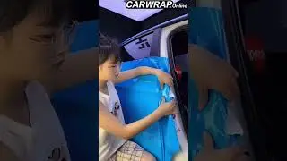 High Gloss Miami Blue Car Wrap from Carwraponline