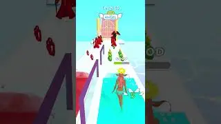 choose Angel or Devil Destiny Run 3D level 63 #shorts #funnyshorts #3dgames