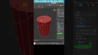 Mastering the Slice Modifier in 3Ds Max #shorts #tips #3dsmax #slice