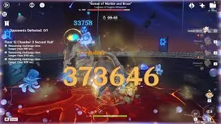 Just Only One Rotation C6R1 Arataki Itto to Defeat Legatus Golem Floor 12 Spiral Abyss 5 1