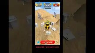 Construction Ramp Jumping - Gameplay Walkthrough Part 1 Levels 1-3 (Android, iOS)#shorts