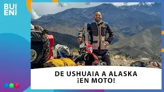Un  cordobés de 24 años viaja de Ushuaia a Alaska