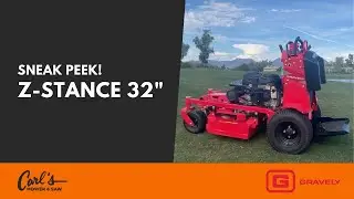 ПЕРВЫЙ взгляд на Gravely-Z Stance 32 | Выход в 2023 году!