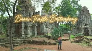 Jason Travel Vlog cambodia 2025 Banan Temple ប្រាសាទភ្នំបាណន់ battambang 馬德望 巴南廟 柬埔寨 drone 空拍 航拍 無人機