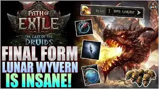 Final Form Lunar Rend Wyvern is INSANE! Instant Clear Screens with new TECH! ~Path of Exile 2 Build~